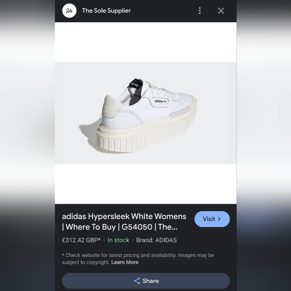 Hypersleek adidas pointy shoes sz 7.5 - Picture 5 of 7